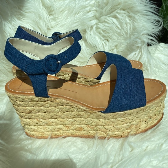 NIB Dolce Vita Dane Espadrille Wedge Sandal - Picture 11 of 16